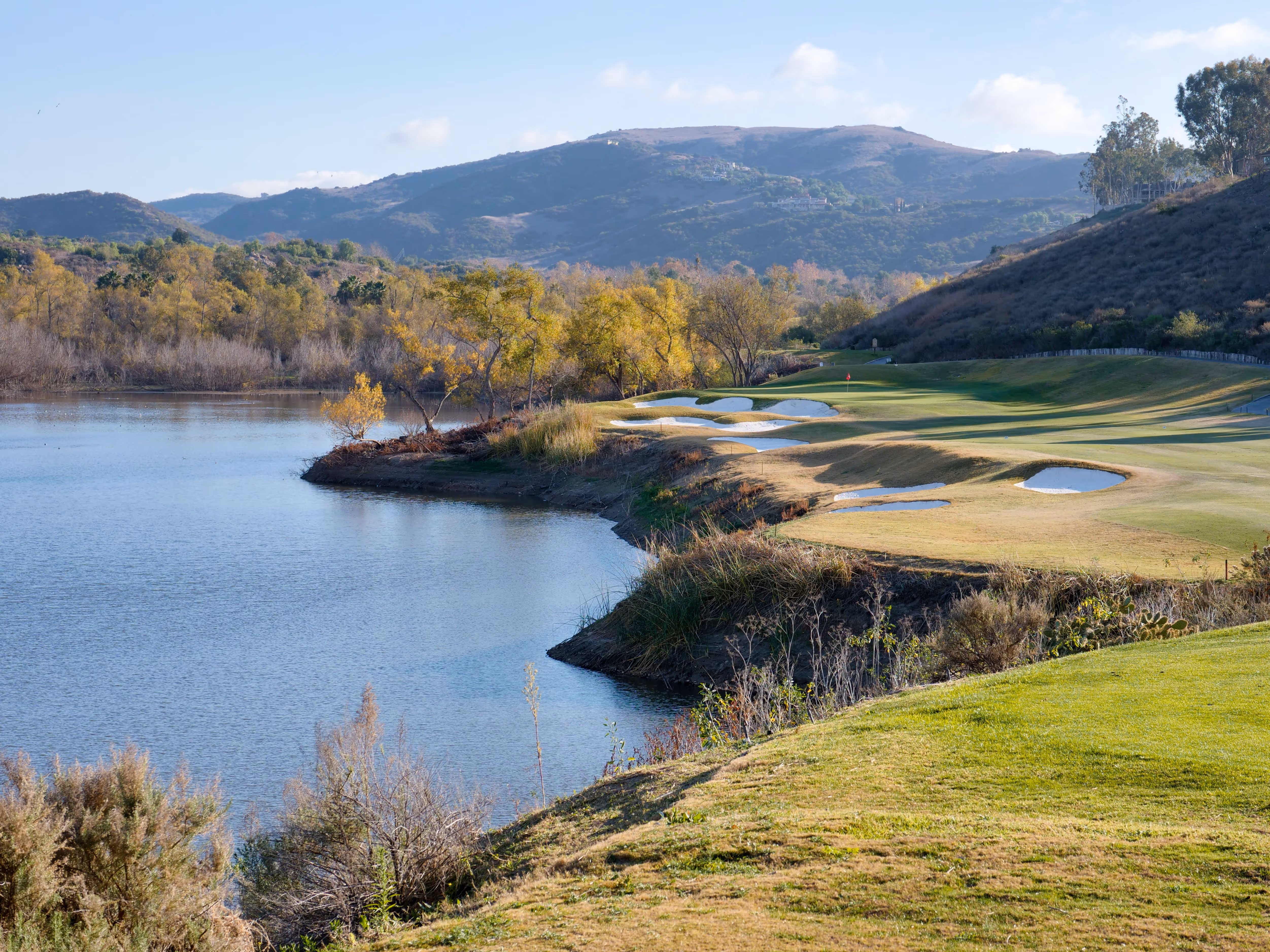 A golf course in Rancho Santa Fe.
